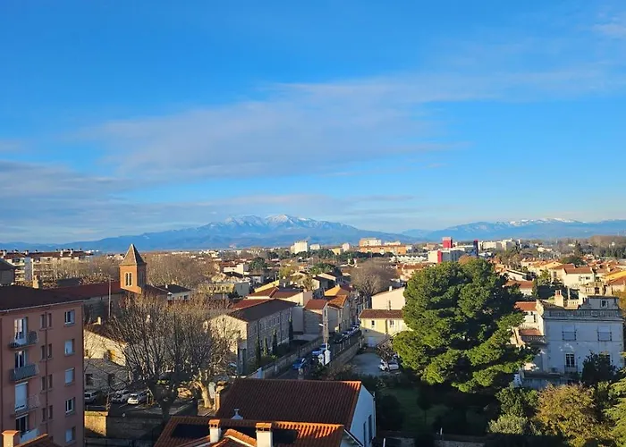 Hotell Victoria Proche Stade De Rugby Et Centre Perpignan